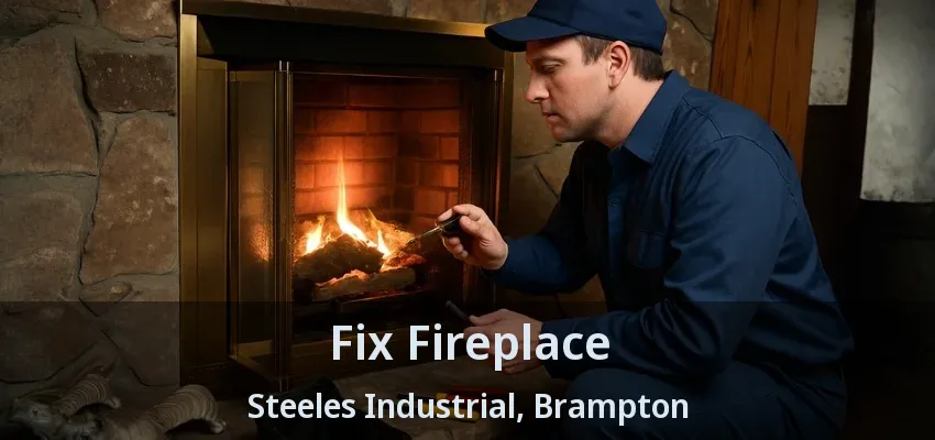 Fix Fireplace Steeles Industrial, Brampton - ON