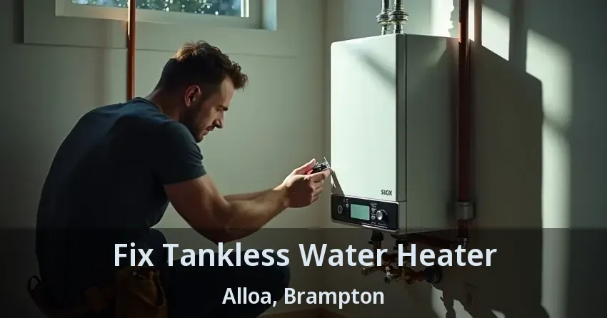 Fix Tankless Water Heater Alloa, Brampton - ON Fix Tankless Water Heater Alloa, Brampton - ON