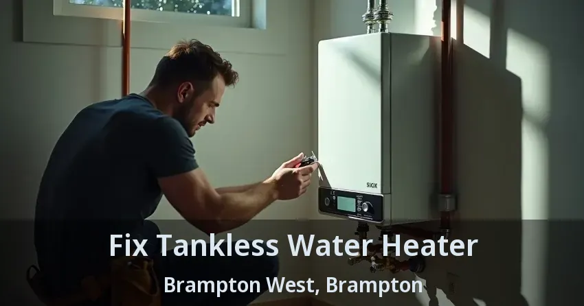 Fix Tankless Water Heater Brampton West, Brampton - ON Fix Tankless Water Heater Brampton West, Brampton - ON