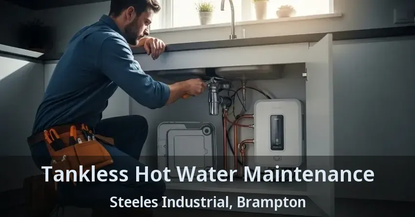Tankless Hot Water Maintenance Steeles Industrial, Brampton - ON