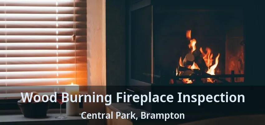 Wood Burning Fireplace Inspection Central Park, Brampton - ON Wood Burning Fireplace Inspection Central Park, Brampton - ON