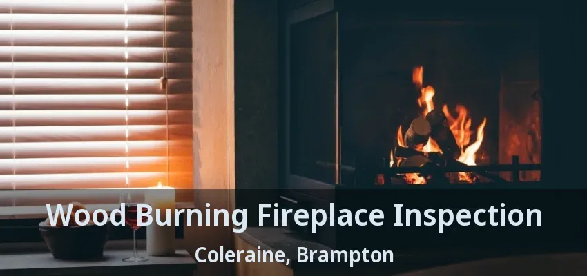 Wood Burning Fireplace Inspection Coleraine, Brampton - ON Wood Burning Fireplace Inspection Coleraine, Brampton - ON